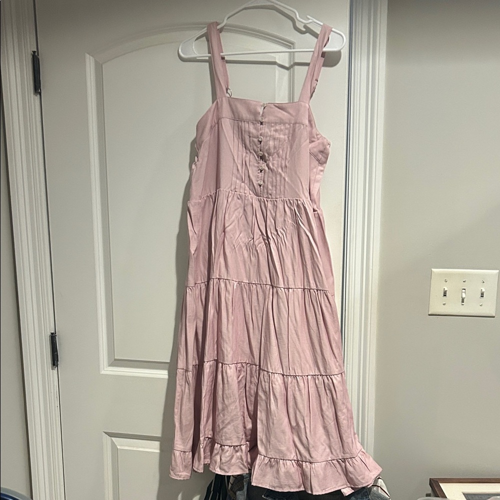 Entro Blush Pink Elegant Dress